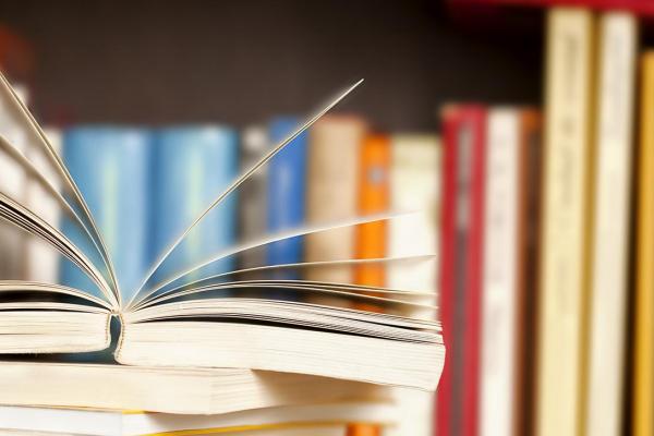 books on a shelf